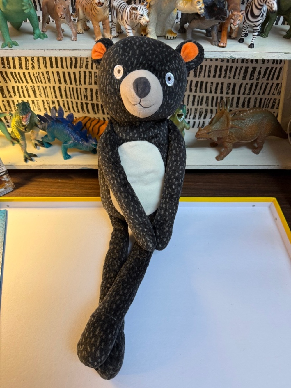 Target Pillowfort spotted bear plush